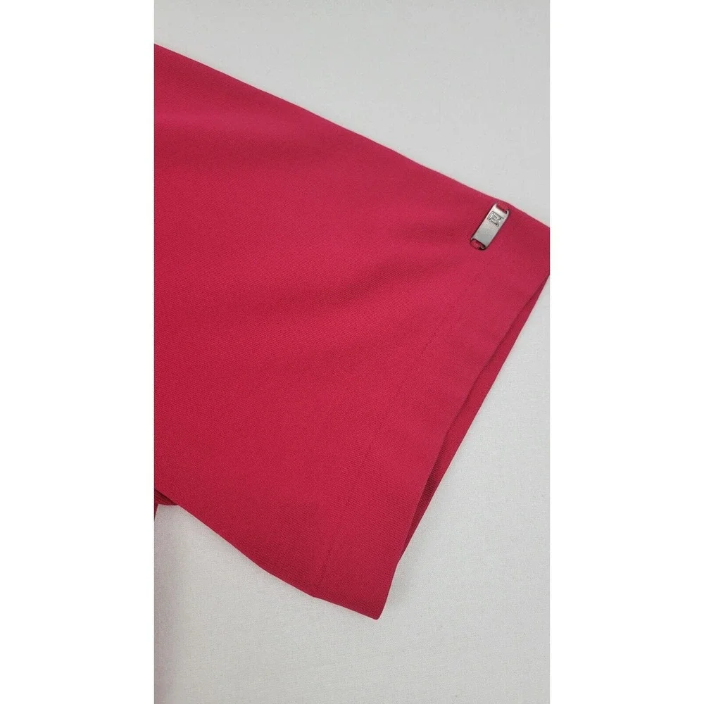 Tiger Woods Collection Nike Fit Dry Golf Polo Shirt Mens Large Red Diamond Check
